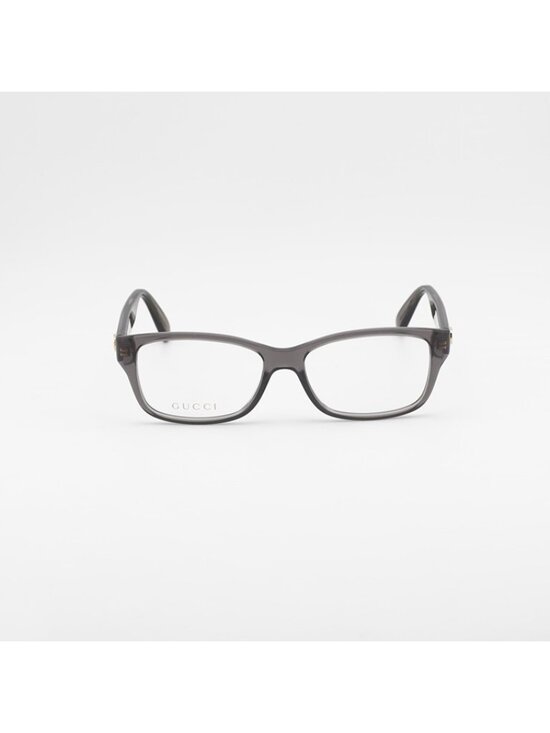 Gucci GG0716O 003 Eyeglasses Grey 53mm Rectangle Frame main image 6